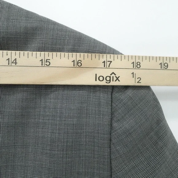 Ted Baker London Endurance Blazer Mens 40R Gray Nailhead Wool Tailored Business
